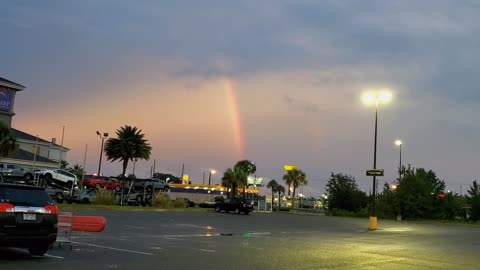 Rainbow Appears after the storm