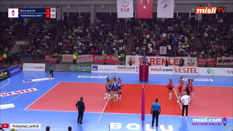 Eda Erdem │ Super Captain │ Bolu Bld. Spor vs Fenerbahçe Opet │Turkish Volleyball League 2022/23