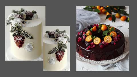 #48 Christmas Themed Cakes - Part 2