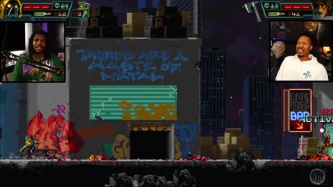 Berleezy and Rico Chill and Play 8-Bit Side Scroller Game HUNTDOWN