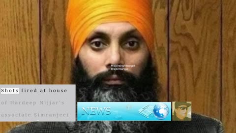 Shots fired at house of Hardeep Nijjar's associate Simranjeet Singh in Canada