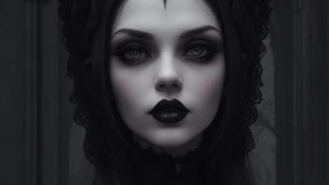 Gothic Women | Gothic Girls | Victorian Gothic | Gothic Art | Dark Art | Digital Art | AI Art