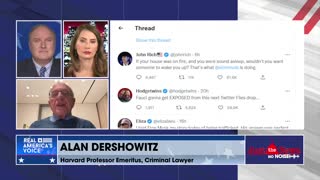 Alan Dershowitz calls censorship debate "a work in progress"