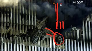 twin towers weak floor design and outside wall connections doomed this structure, fake welds Part 4