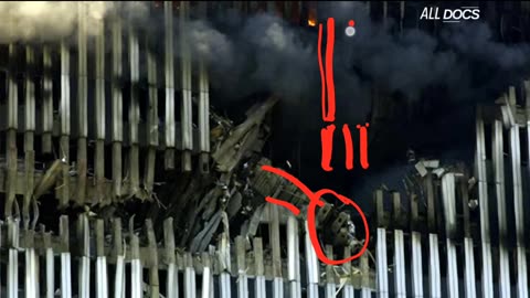 twin towers weak floor design and outside wall connections doomed this structure, fake welds Part 4