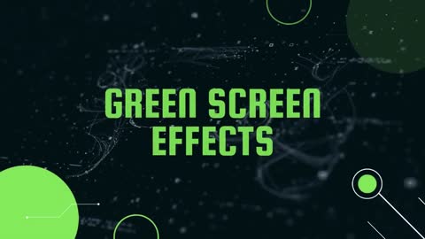 GREEN SCREEN EFFECT - Color Spot Lights