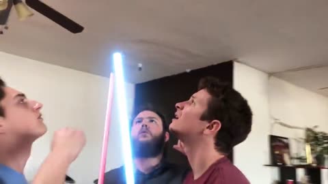 World's LONGEST Lightsaber