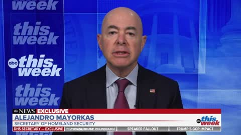 Secretary Mayorkas addresses surge of migrants at the southern border