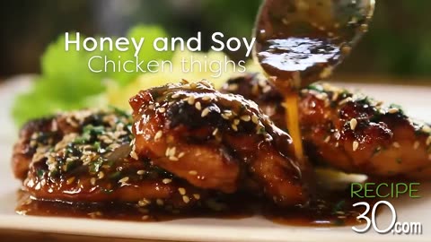 Honey and Soy Chicken Thigts