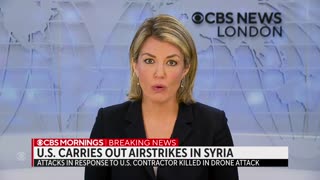 Us launched airstrike in syria in retalation after drone attack kills u.s carrier