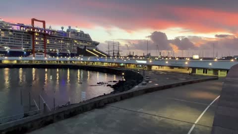 Celebrity Beyond Celebrity Cruises first departure in Ponta Delgada Azores Portugal - 18.10.2022