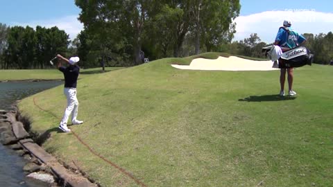 Adam Scott's golf swing in Slow Motion