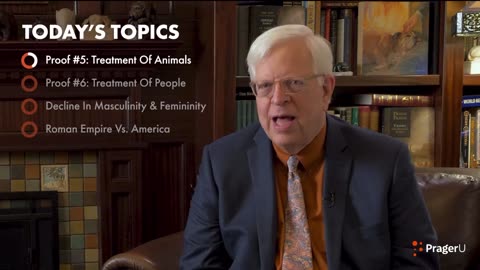 Dennis Prager Fireside Chat #307 Morality includes how you treat animals