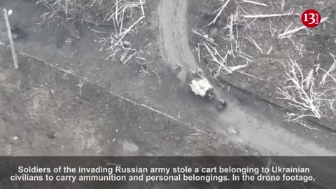 Russians_ new “technique_ to get spoils of war - Putin_s invaders taking a walk