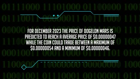 Dogelon Mars Price Prediction 2023 ELON Crypto Forecast up to $0.00000054