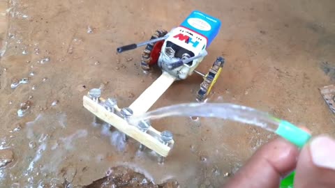 How to make mini water pump diy tractor | Machine project | Mini farming