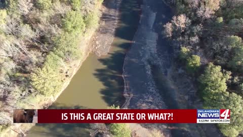 Oklahoma's Poteau River is the only one in the state that flows south to north