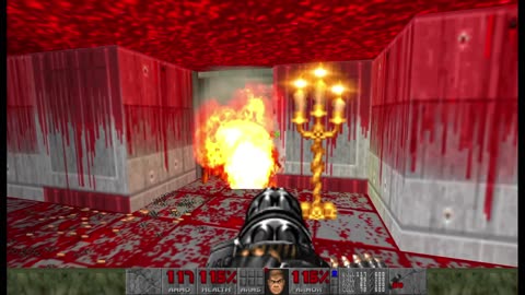 Brutal Doom - The Shores of Hell - Tactical - Hard Realism - Halls of the Damned (E2M6)