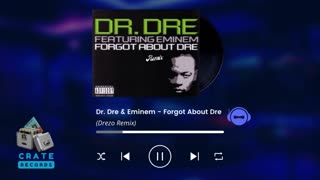 Dr. Dre & Eminem - Forgot About Dre (Drezo Remix) | Crate Records