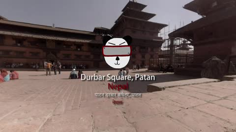 360° Durbar Square View | Patan, Nepal ????【GoPro VR Travel | 360 Video】