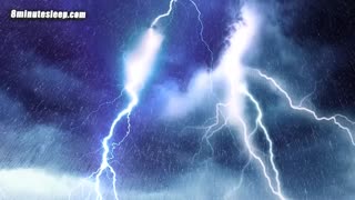 EPIC THUNDER & RAIN | Rainstorm Sounds For Relaxing, Focus or Sleep | White Noise 10 Hours