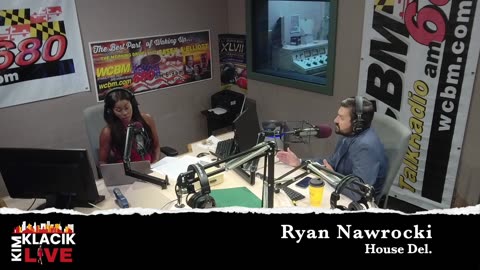 Kim Klacik interviews House Del. Ryan Nawrocki