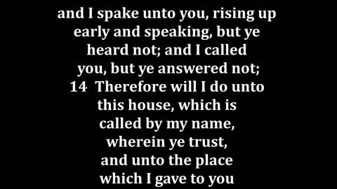 Jeremiah 7 King James version