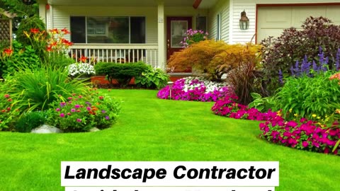 Landscape Contractor Smithsburg Maryland