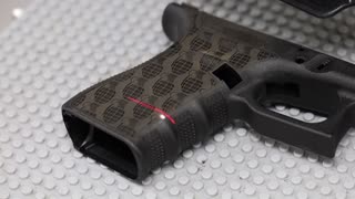Hand Grenade Laser Stipple on G19C