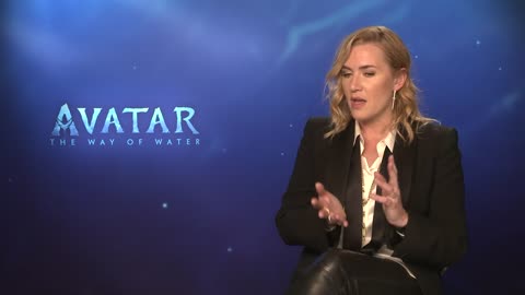 AVATAR_ THE WAY OF WATER (2022) Kate Winslet Official Interview