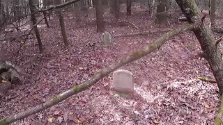 The abandoned cemetery on top of the mountain