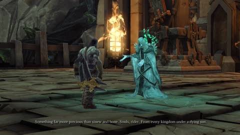 Chancellor all dialogue cutscenes Darksiders II Deathinitive Edition