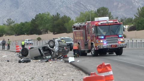Fatal Crash on Summerlin Parkway and Anasazi Drive