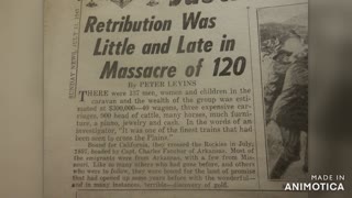 Mountain Meadows Massacre News Paper 1943 Article World War 2