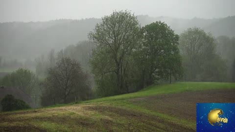 Non Stop Heavy Rain , Rainstorm & Thunder Sounds!