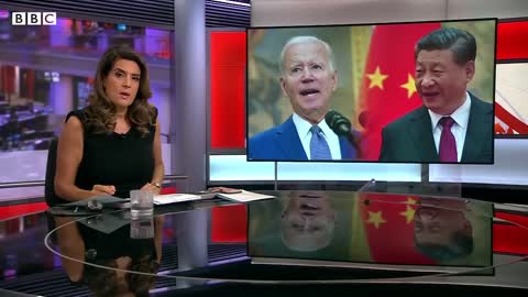 China’s President Xi and US President Biden exchange warnings on Taiwan - BBC News