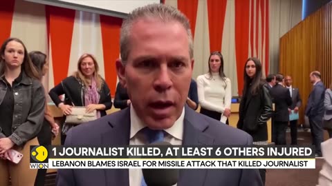 Israel-Palestine war_ Journalists killed in missile fire from Israel's direction _ WION