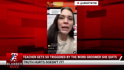 Teacher Gets So Triggered By The Word Groomer She QUITS