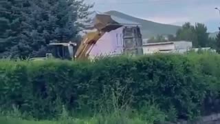 Footage shows Lenin monument demolished in Kazakhstan