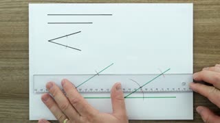Construir um paralelogramo conhecendo as medidas dos lados e a medida de um ângulo.