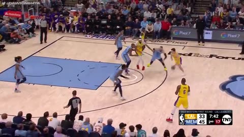 Los Angeles Lakers vs Memphis Grizzlies Game 5 Full Highlights 2023 WCR1