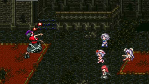 YoshikaMiyako vs Remilia Scarlet (RomancingSaga Touhou Hack-rom)