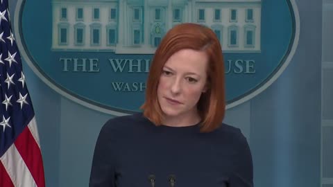 Psaki AGAIN forced to explain why Biden didn't mean what he said out loud