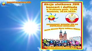Hej hej! Zapraszamy do udziału w akcji ulotkowej JSM już w tą niedzielę w Krakowie