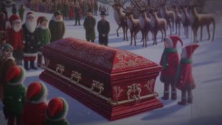 🎅🎄OMG! Disturbing Video Depicts Santa Claus Dying From Covid in an Attempt to