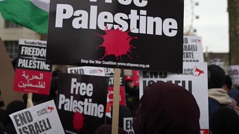 UK STUDENTS STAGE NATIONWIDE SCHOOL WALKOUT FOR PALESTINE
