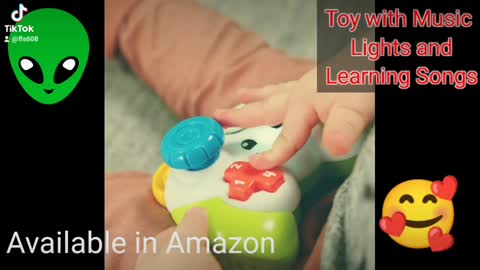 Baby Toy with Music Lights and Learning Songs, Fine Motor Toy