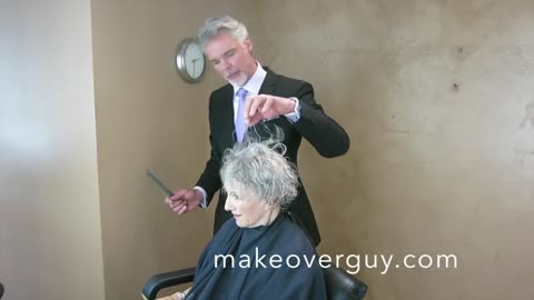 MAKEOVER: Silver, Short and Sassy by Christopher Hopkins, "The Makeover Guy®"