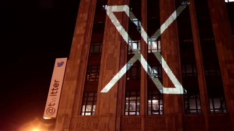 Musk unveils new 'X' logo for Twitter