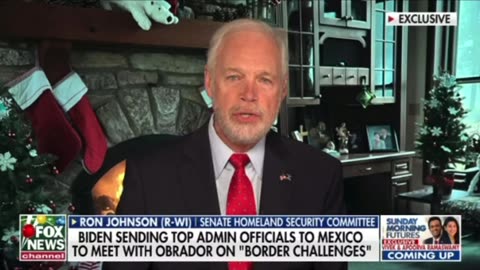 Senator Ron Johnson- the challenge we have with this administration is they caused the problem